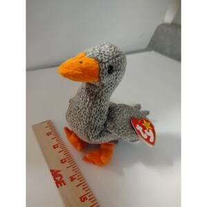 TY Beanie Baby HONKS the Goose 1999 - Very RARE Tag & Poem Error